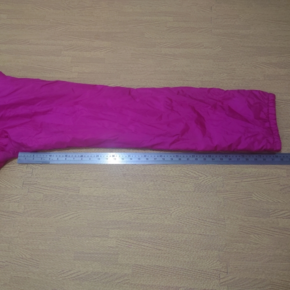 Vintage Rodeo Ski Dungarees Padded Pink Zip Up Women's Small - Picture 11 of 12